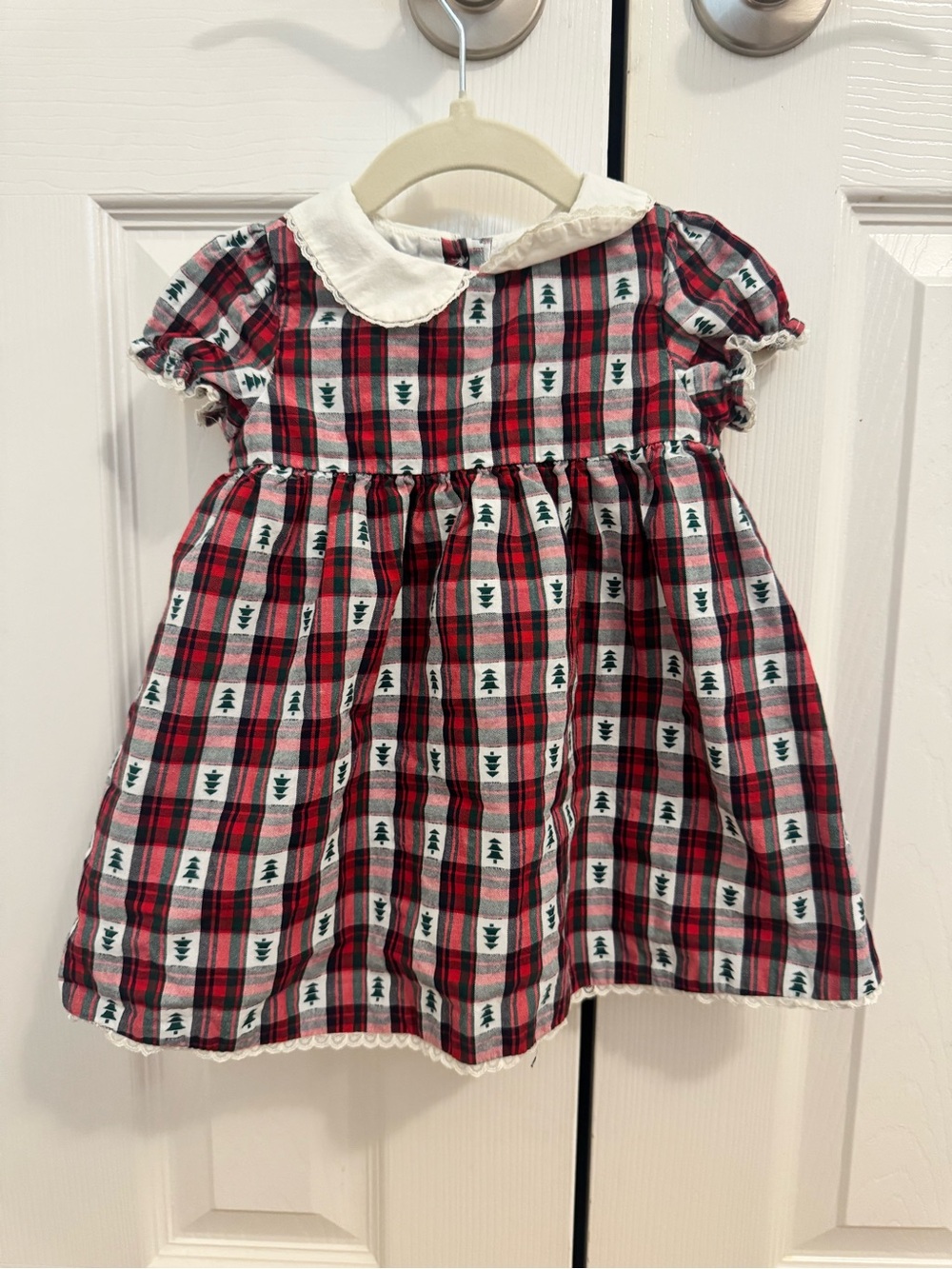 Janie and Jack Holiday Tartan Baby Dress - Picture 2 of 2